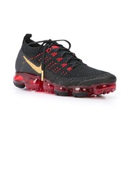 Chaussures de sport imprimées noires Nike