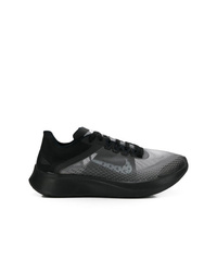 Chaussures de sport imprimées noires Nike