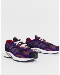 Chaussures de sport imprimées violettes adidas Originals