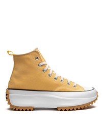 Chaussures de sport jaunes Converse