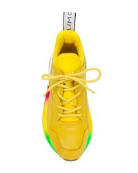Chaussures de sport jaunes Stella McCartney