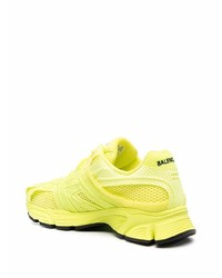 Chaussures de sport jaunes Balenciaga