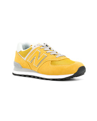Chaussures de sport jaunes New Balance