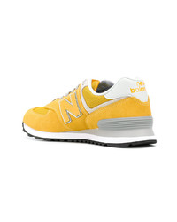 Chaussures de sport jaunes New Balance