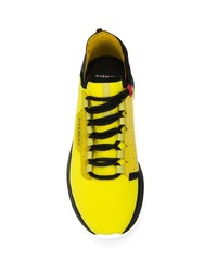 Chaussures de sport jaunes Givenchy