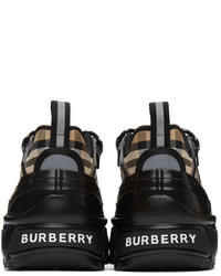 Chaussures de sport marron clair Burberry