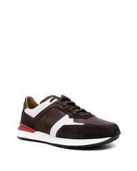 Chaussures de sport marron foncé Magnanni