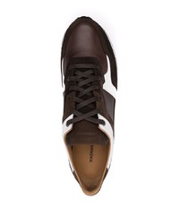 Chaussures de sport marron foncé Magnanni