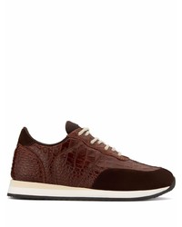 Chaussures de sport marron foncé Giuseppe Zanotti