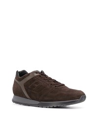 Chaussures de sport marron foncé Hogan