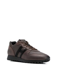 Chaussures de sport marron foncé Hogan