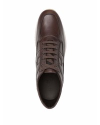 Chaussures de sport marron foncé Hogan