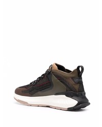 Chaussures de sport marron foncé Tod's