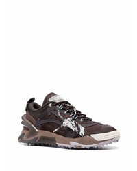 Chaussures de sport marron foncé Off-White