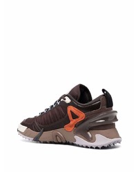 Chaussures de sport marron foncé Off-White