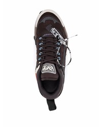 Chaussures de sport marron foncé Off-White