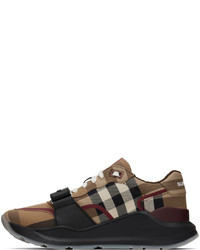 Chaussures de sport marron Burberry