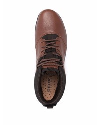 Chaussures de sport marron Geox