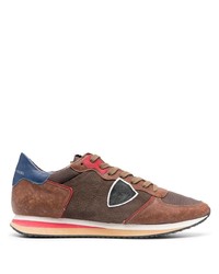 Chaussures de sport marron Philippe Model Paris