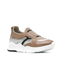 Chaussures de sport marron Clergerie