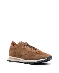 Chaussures de sport marron Philippe Model Paris