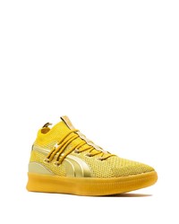 Chaussures de sport moutarde Puma