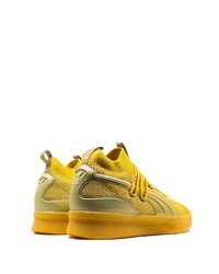 Chaussures de sport moutarde Puma