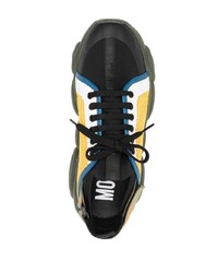 Chaussures de sport moutarde Moschino