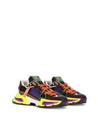 Chaussures de sport multicolores Dolce & Gabbana