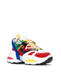 Chaussures de sport multicolores DSQUARED2