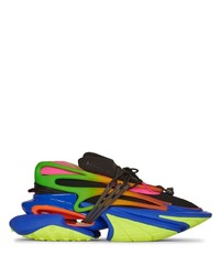 Chaussures de sport multicolores Balmain
