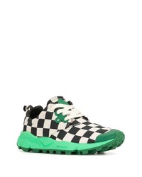 Chaussures de sport multicolores Walter Van Beirendonck