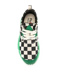 Chaussures de sport multicolores Walter Van Beirendonck