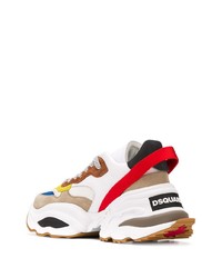 Chaussures de sport multicolores DSQUARED2