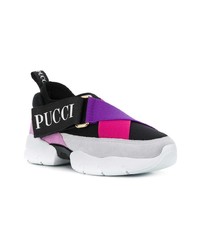 Chaussures de sport multicolores Emilio Pucci