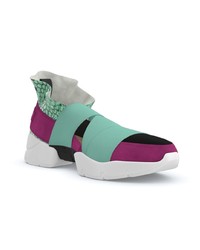 Chaussures de sport multicolores Emilio Pucci