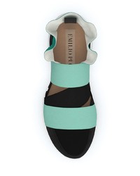 Chaussures de sport multicolores Emilio Pucci