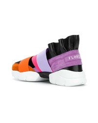 Chaussures de sport multicolores Emilio Pucci