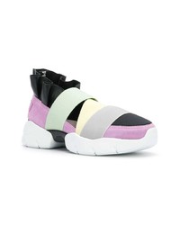 Chaussures de sport multicolores Emilio Pucci