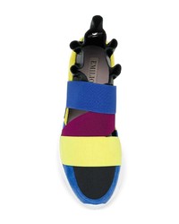 Chaussures de sport multicolores Emilio Pucci