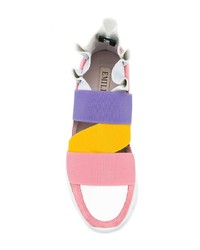 Chaussures de sport multicolores Emilio Pucci