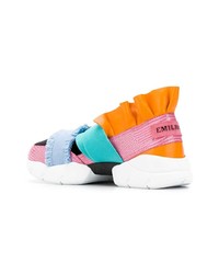 Chaussures de sport multicolores Emilio Pucci