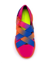 Chaussures de sport multicolores Christopher Kane