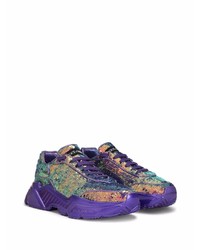 Chaussures de sport multicolores Dolce & Gabbana