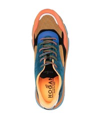 Chaussures de sport multicolores Hogan