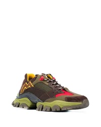 Chaussures de sport multicolores Moncler