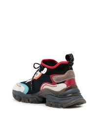 Chaussures de sport multicolores Moncler