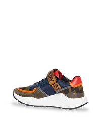 Chaussures de sport multicolores Burberry