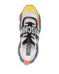 Chaussures de sport multicolores Moschino