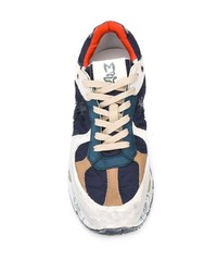 Chaussures de sport multicolores Premiata